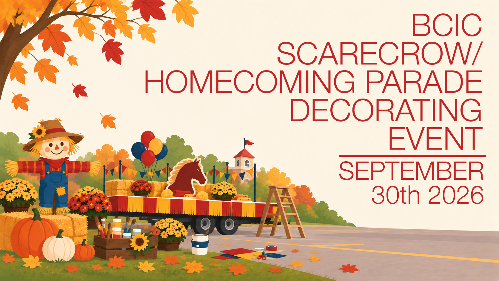 BCIC Scarecrow/Homecoming Decorating Event
